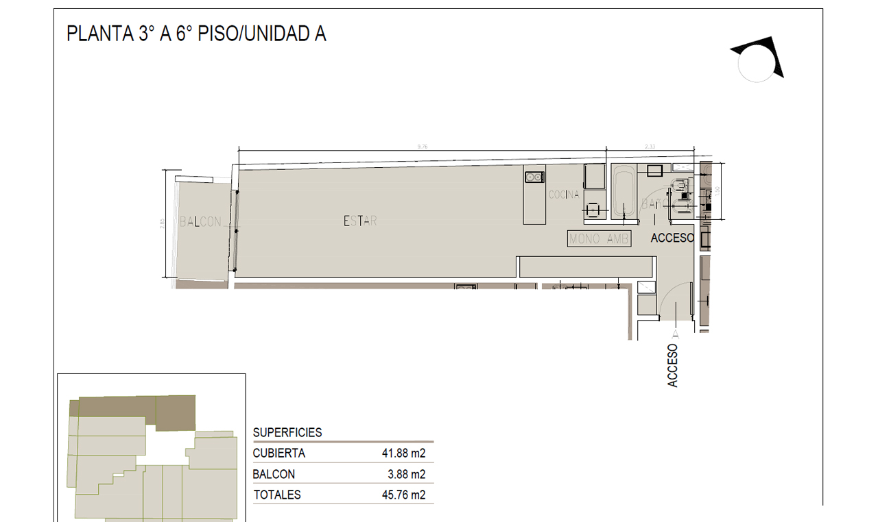 Justo Bait Monoambiente