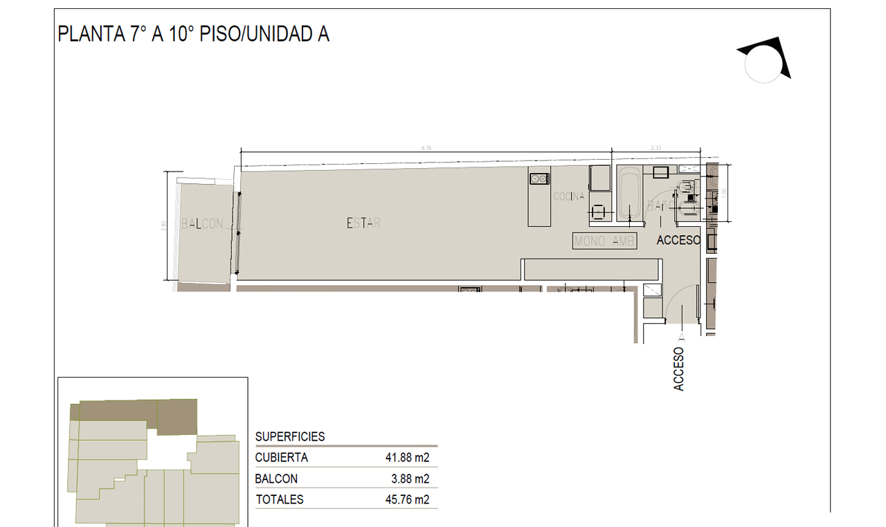Justo Bait Monoambiente