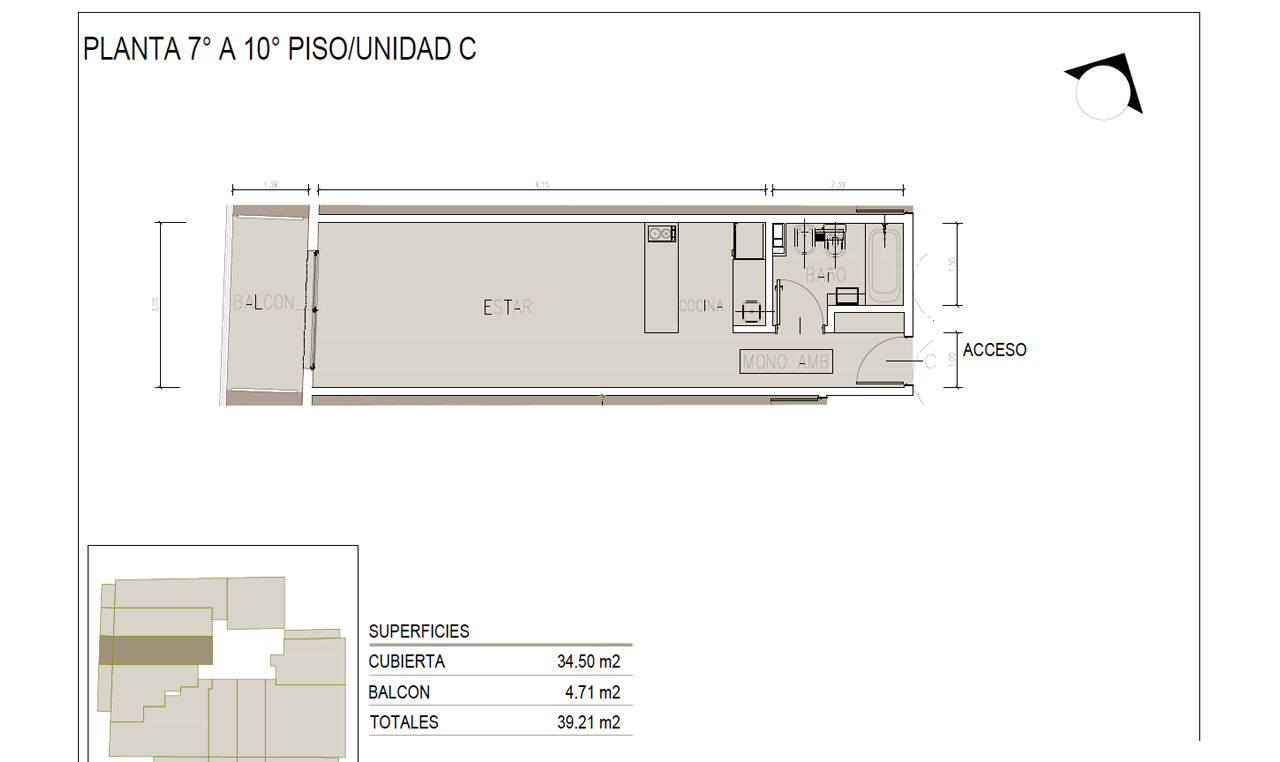 Justo Bait Monoambiente